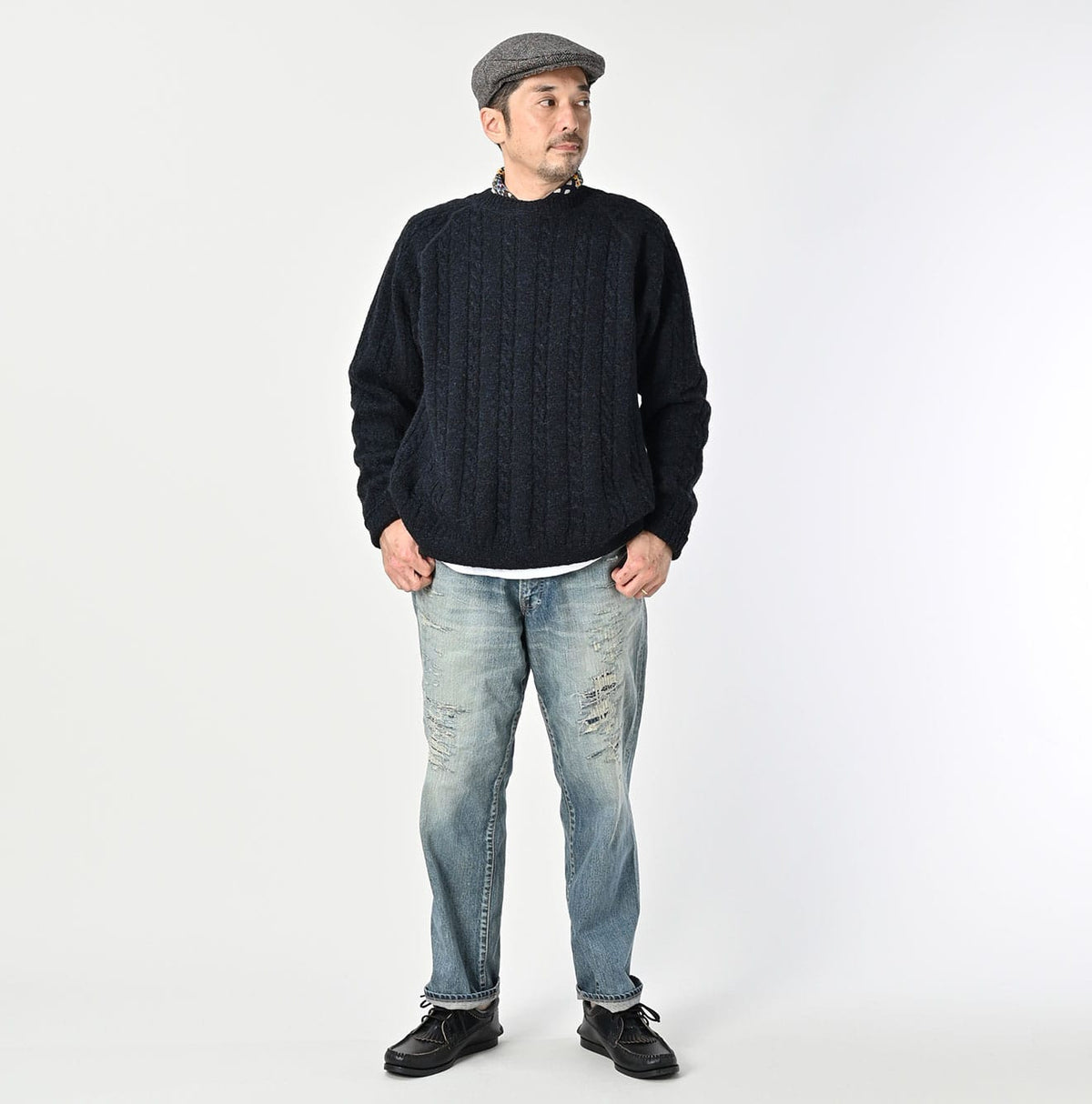 Rye Mugi Denim Crosby5 Heavy Distressed Finish (Recrafted Edition)