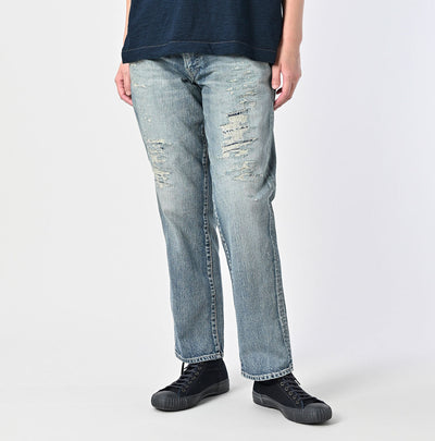 Rye Mugi Denim Crosby5 Heavy Distressed Finish