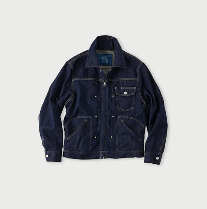 45R Ai Denim Light Oz 908 Crosby Jacket Nou