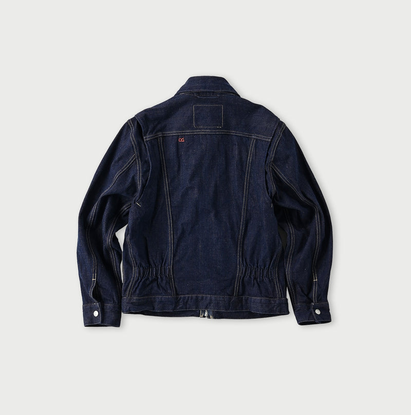 45R Ai Denim Light Oz 908 Crosby Jacket Nou