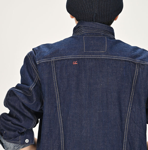 45R Ai Denim Light Oz 908 Crosby Jacket Nou