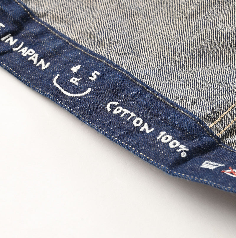 45R Ai Denim Light Oz 908 Crosby Jacket Nou
