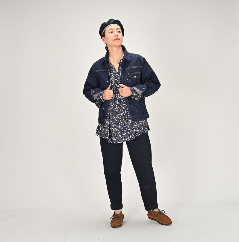 45R Ai Denim Light Oz 908 Crosby Jacket Nou