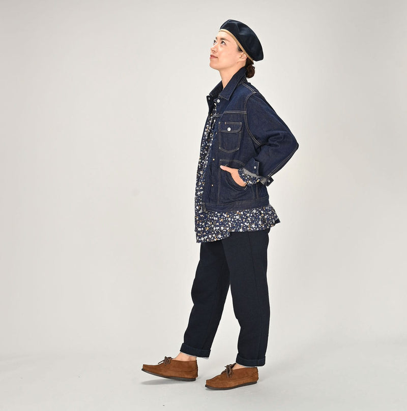 45R Ai Denim Light Oz 908 Crosby Jacket Nou