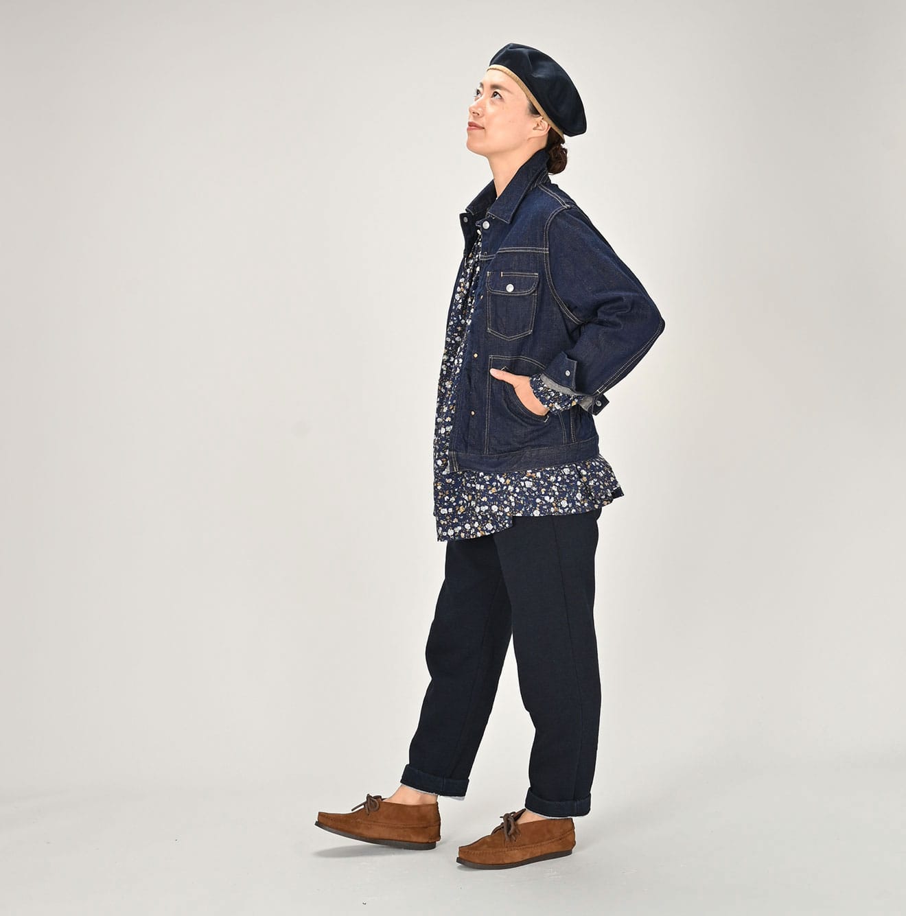 45R Ai Denim Light Oz 908 Crosby Jacket Nou