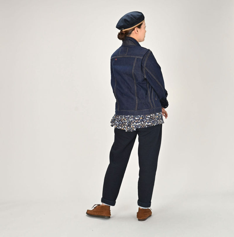 45R Ai Denim Light Oz 908 Crosby Jacket Nou
