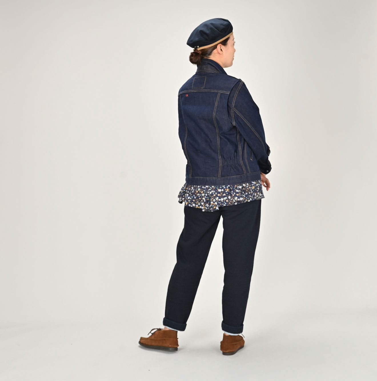 45R Ai Denim Light Oz 908 Crosby Jacket Nou