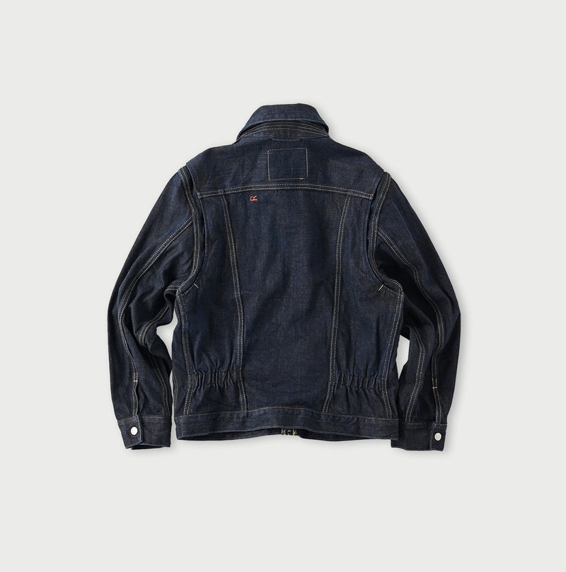 45R Sumi Ai Indigo Light Oz 908 Crosby Jacket Nou - Image 12