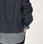 45R Sumi Ai Indigo Light Oz 908 Crosby Jacket Nou