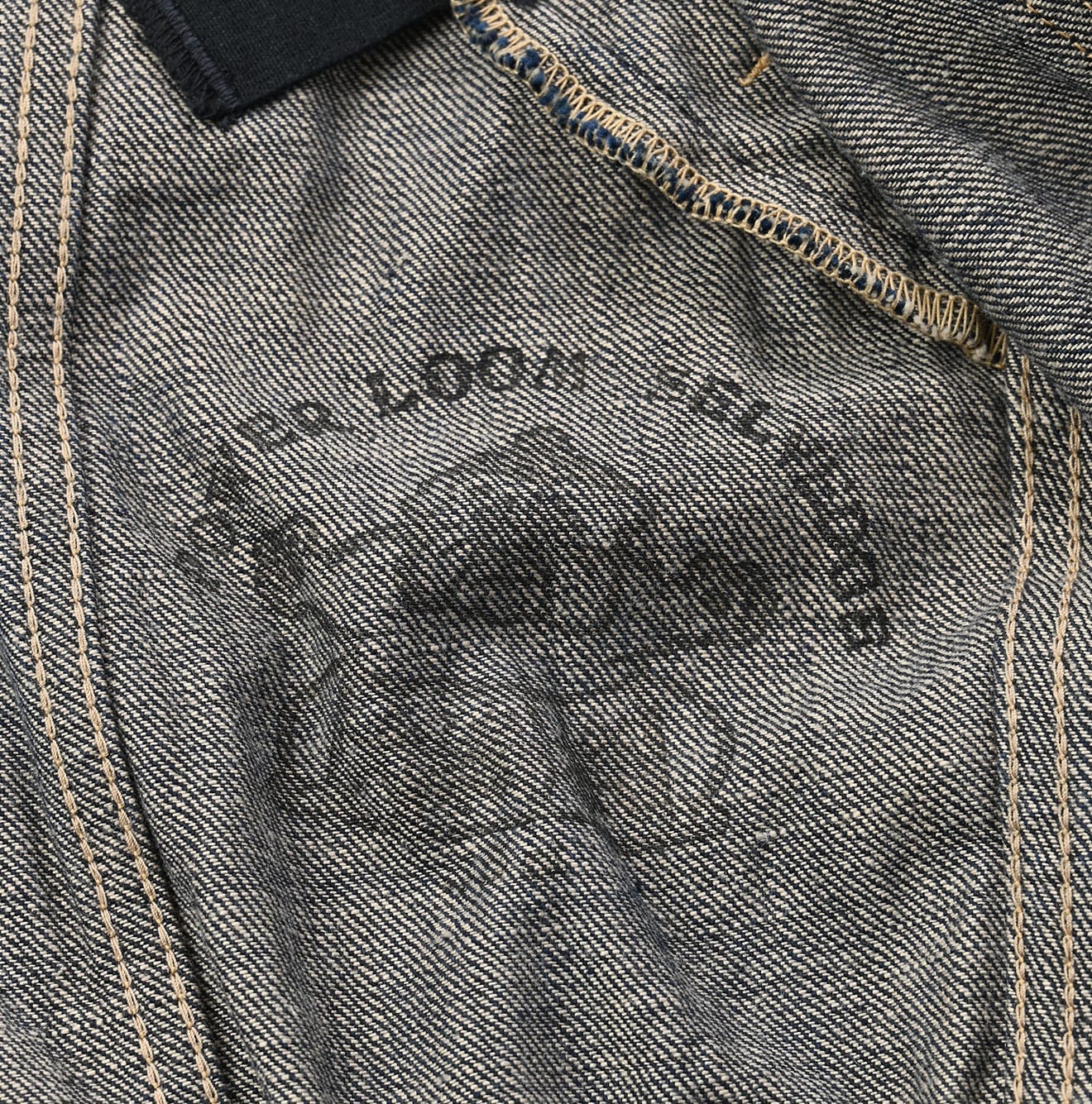 45R Sumi Ai Indigo Light Oz 908 Crosby Jacket Nou