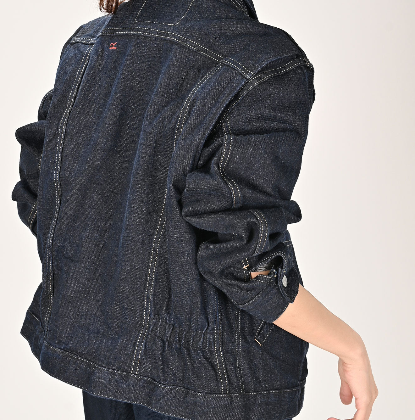 45R Sumi Ai Indigo Light Oz 908 Crosby Jacket Nou