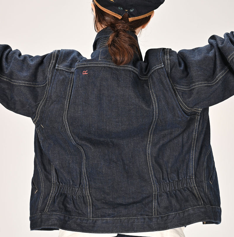 45R Sumi Ai Indigo Light Oz 908 Crosby Jacket Nou - Image 6