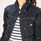 45R Sumi Ai Indigo Light Oz 908 Crosby Jacket Nou