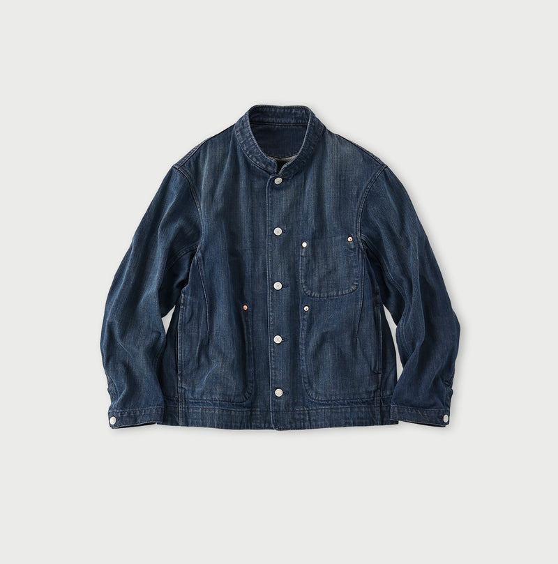 45R Futatabi6.5 Sumi Ai 908 Crosby Coverall Distressed - Image 1