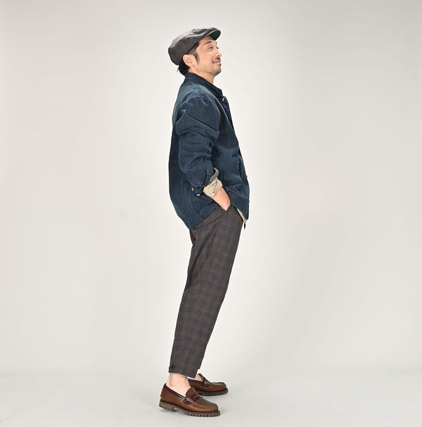 45R Futatabi6.5 Sumi Ai 908 Crosby Coverall Distressed