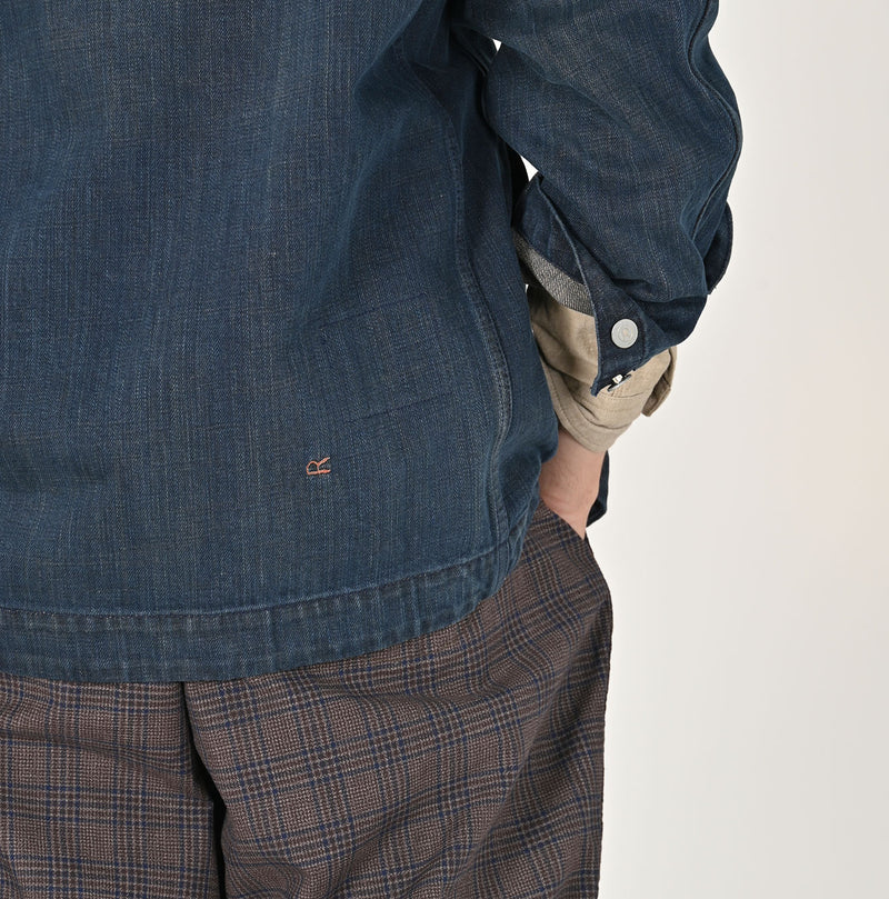 45R Futatabi6.5 Sumi Ai 908 Crosby Coverall Distressed