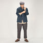 45R Futatabi6.5 Sumi Ai 908 Crosby Coverall Distressed