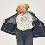 45R Futatabi6.5 Sumi Ai 908 Crosby Coverall Distressed