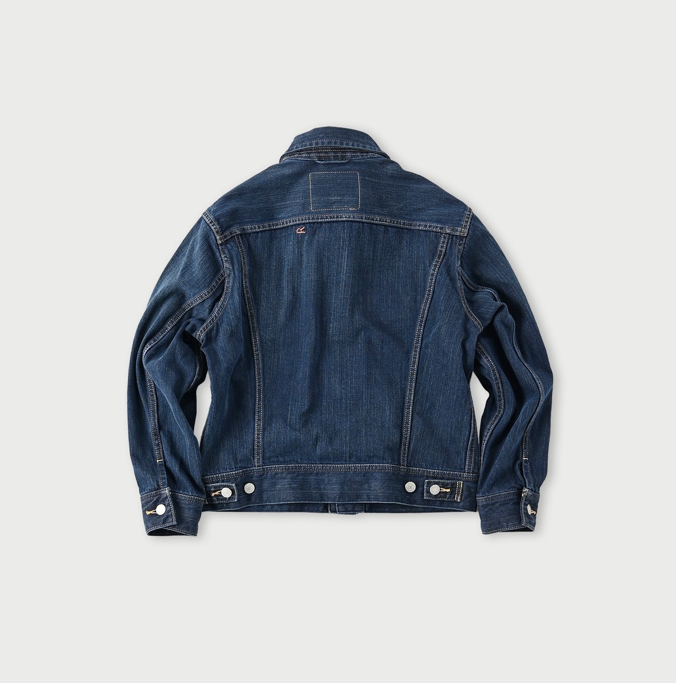 45R Sumi Ai Indigo Light Oz 908 Hikohime Jacket Distressed