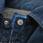 45R Sumi Ai Indigo Light Oz Crosby Jacket Distressed