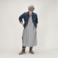 45R Sumi Ai Indigo Light Oz Crosby Jacket Distressed