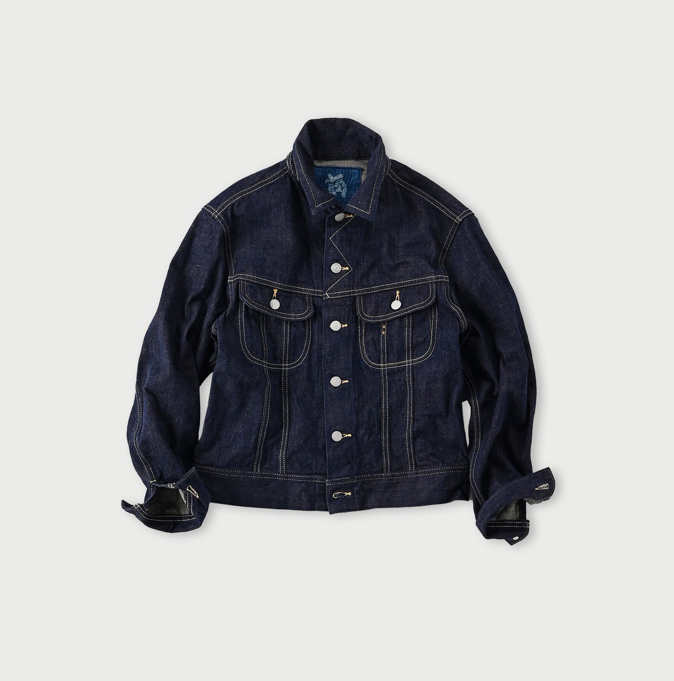 45R Ai Denim Light Oz 908 Hikohime Jacket Nou - Image 1