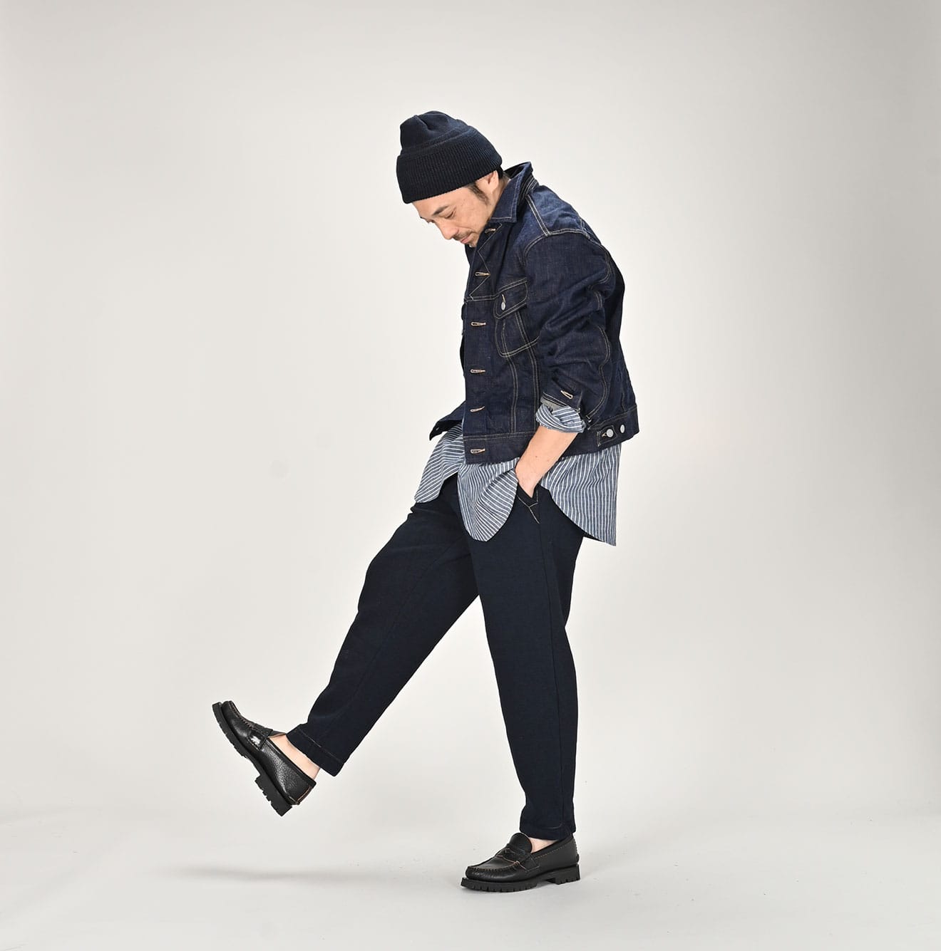 45R Ai Denim Light Oz 908 Hikohime Jacket Nou - Image 3