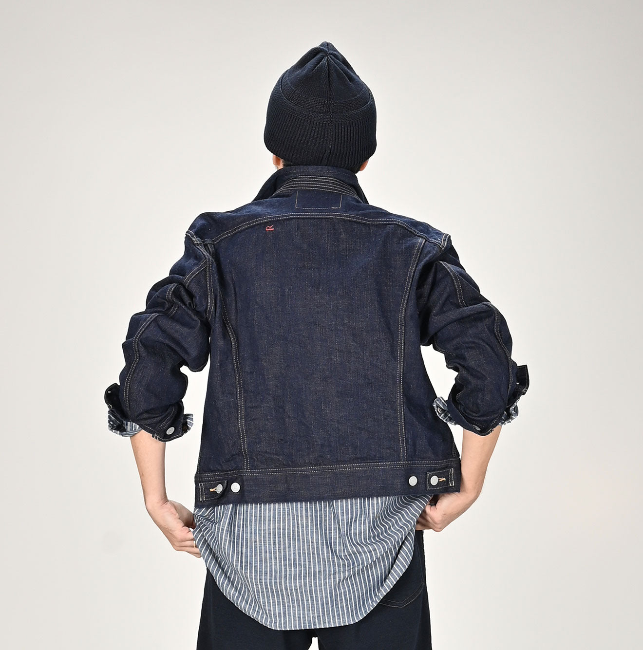 45R Ai Denim Light Oz 908 Hikohime Jacket Nou - Image 8