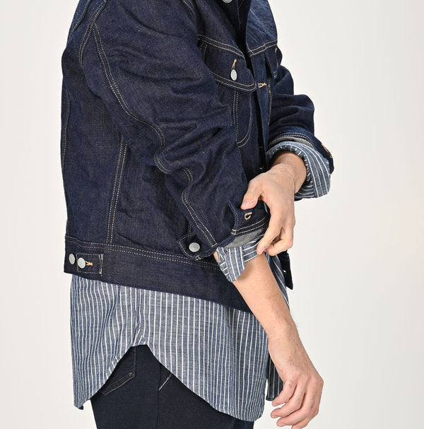 45R Ai Denim Light Oz 908 Hikohime Jacket Nou