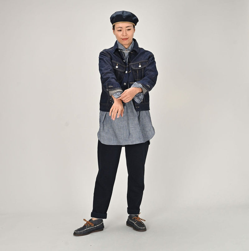 45R Ai Denim Light Oz 908 Hikohime Jacket Nou - Image 4