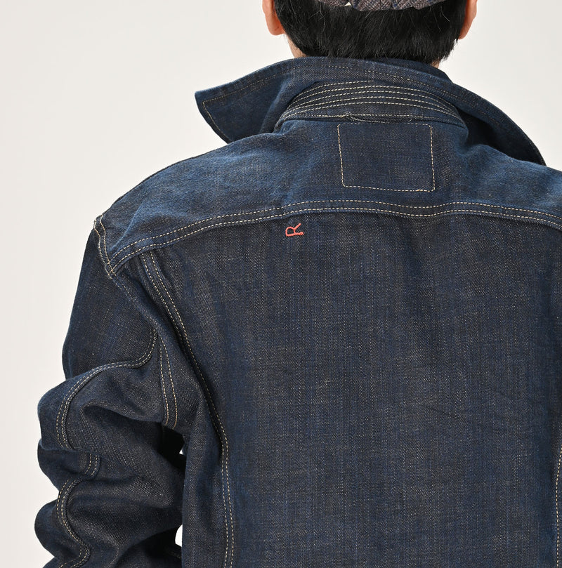 45R Futatabi6.5 Sumi Ai Indigo 908 Hikohime Jacket Nou