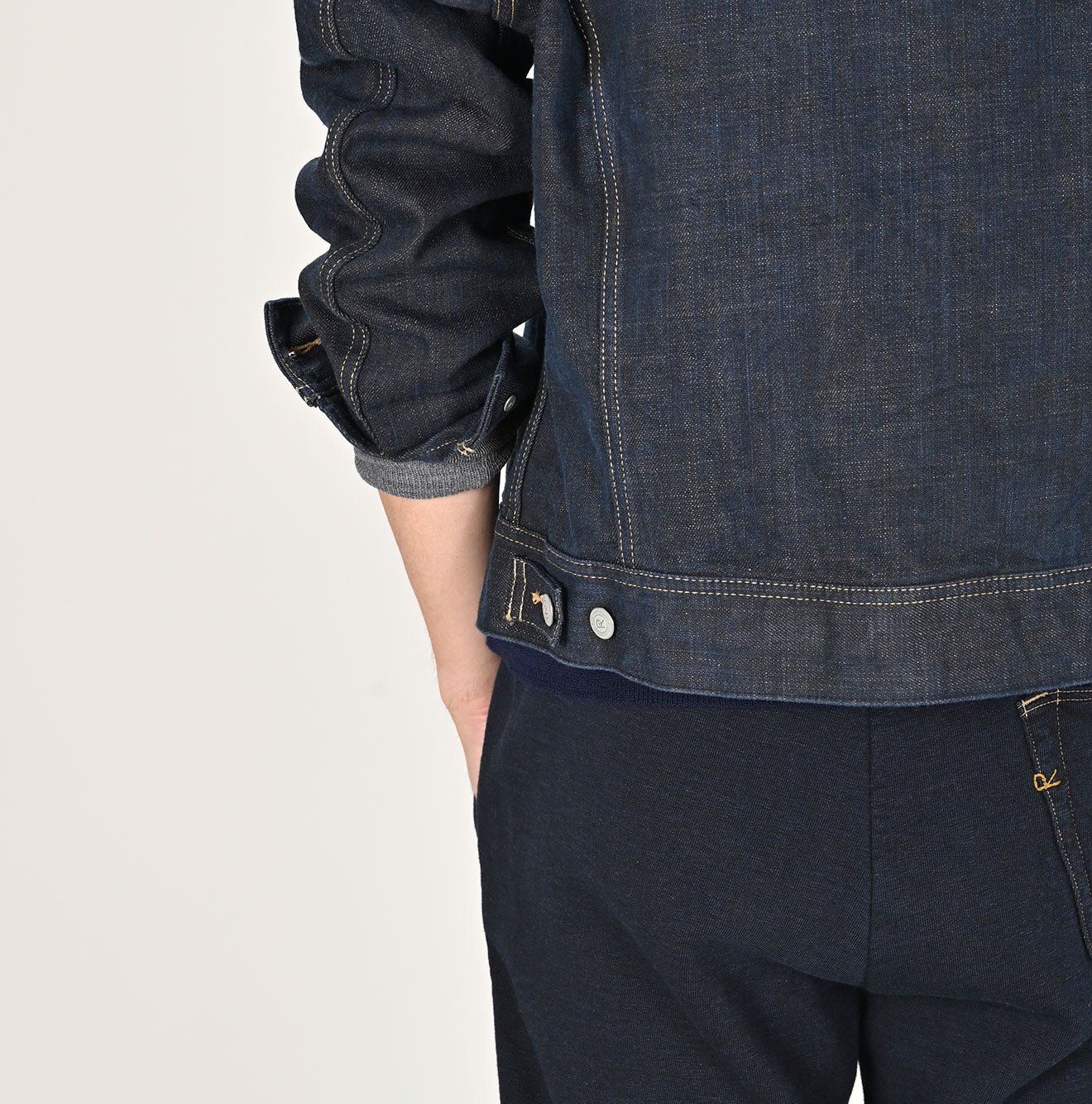 45R Futatabi6.5 Sumi Ai Indigo 908 Hikohime Jacket Nou - Image 10