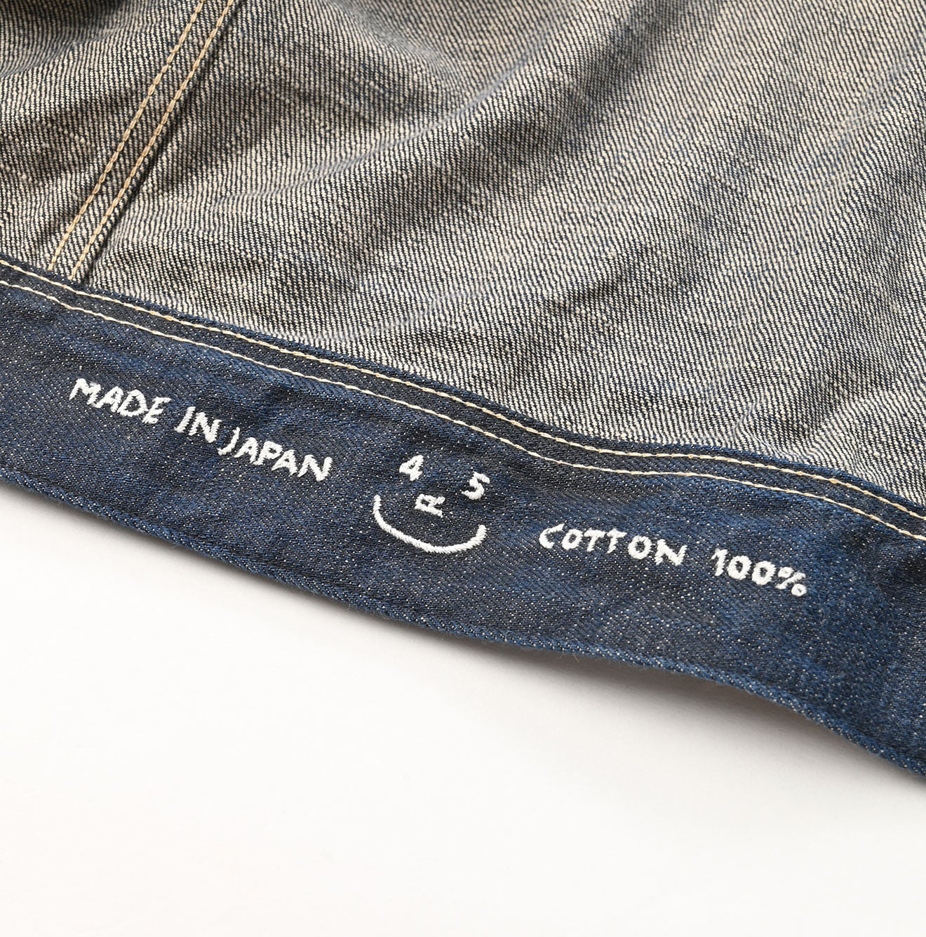 45R Futatabi6.5 Sumi Ai Indigo 908 Hikohime Jacket Nou