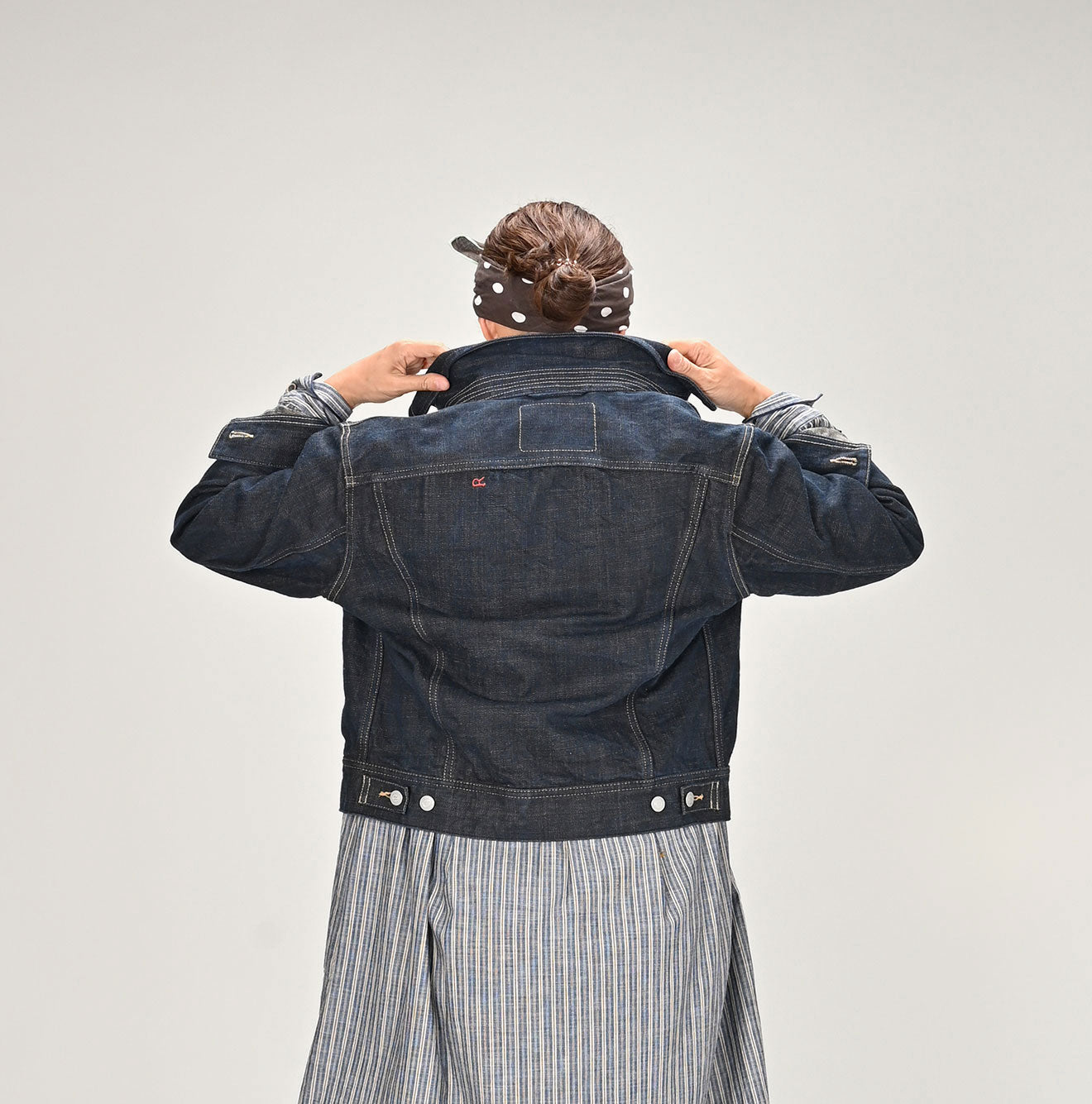 Futatabi6.5 Sumi Ai Indigo 908 Hikohime Jacket Nou | 45R Official