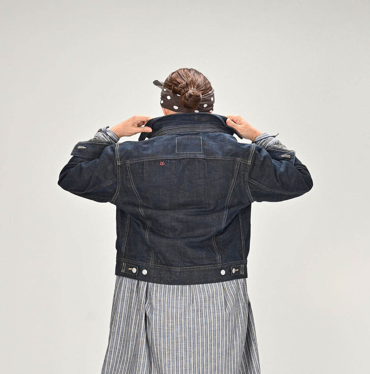 45R Futatabi6.5 Sumi Ai Indigo 908 Hikohime Jacket Nou