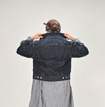 45R Futatabi6.5 Sumi Ai Indigo 908 Hikohime Jacket Nou