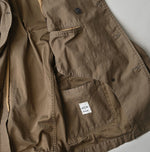 45R Futatabi Back Sateen P-Coat (45RPM STUDIO Embroidery)