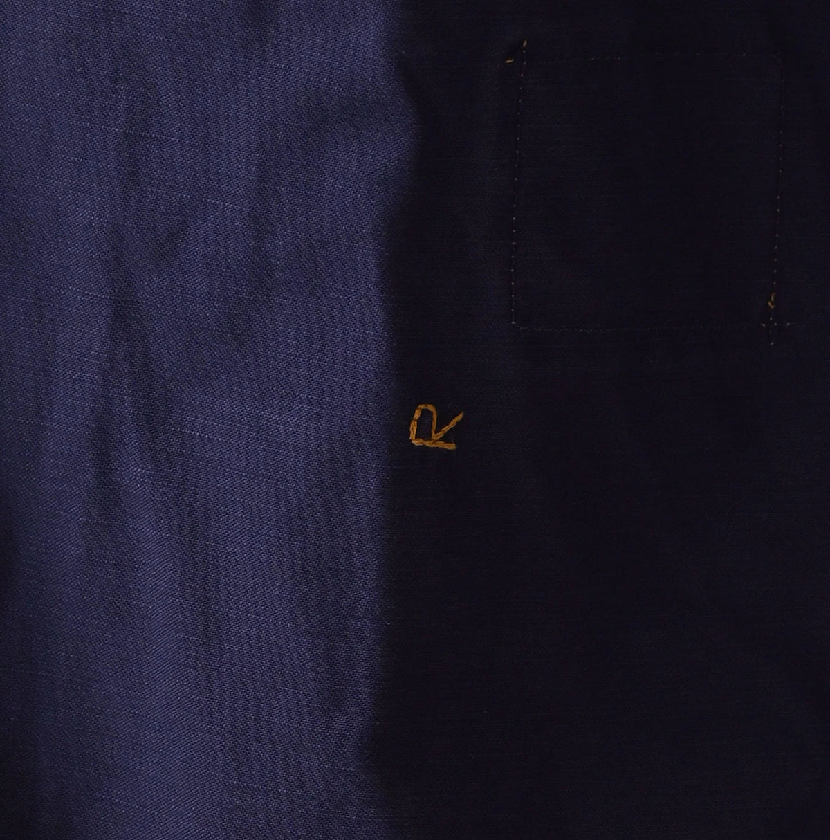 45R Futatabi Back Sateen P-Coat (45RPM STUDIO Embroidery)