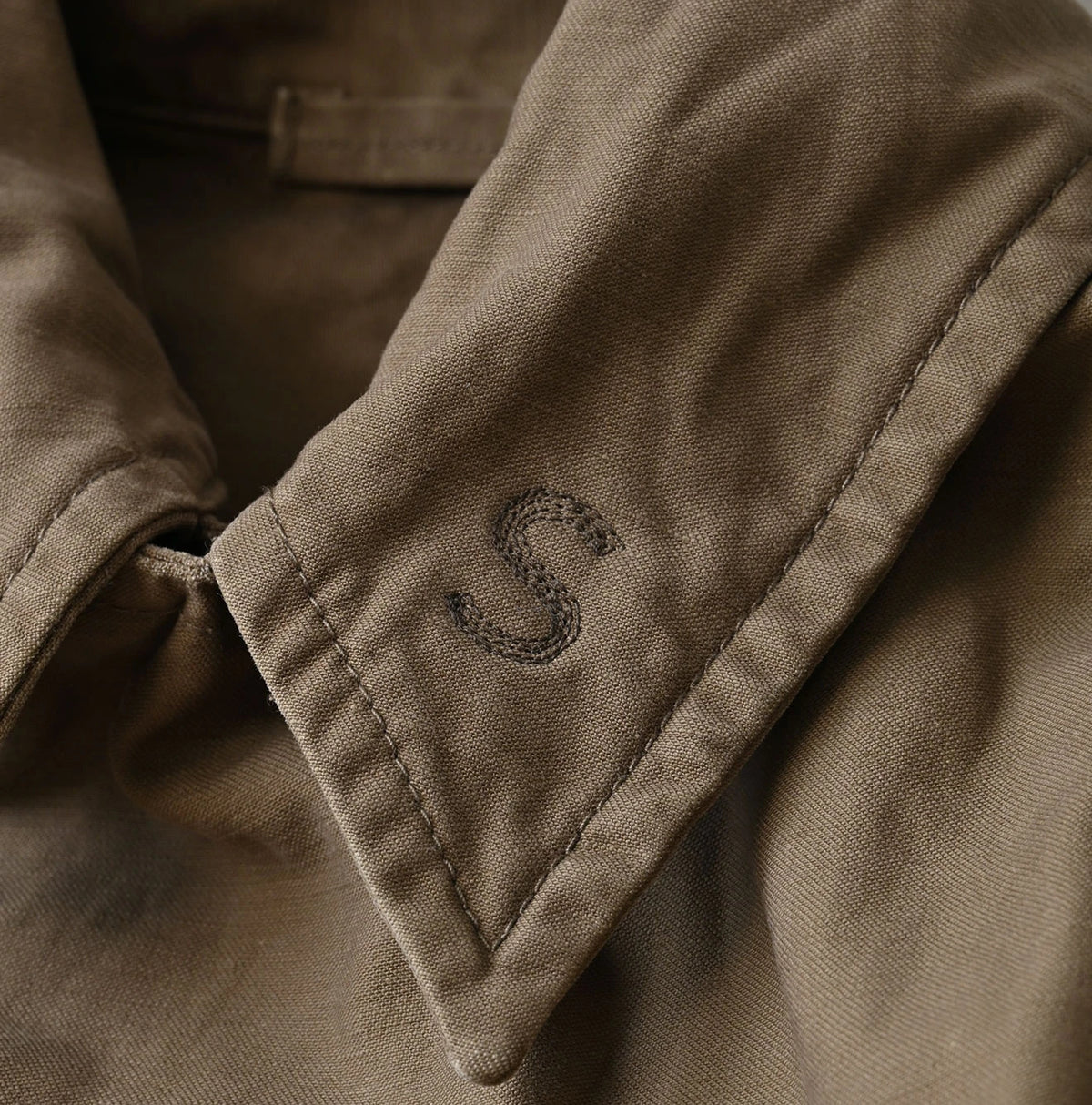 45R Futatabi Back Sateen P-Coat (45RPM STUDIO Embroidery) - Image 19