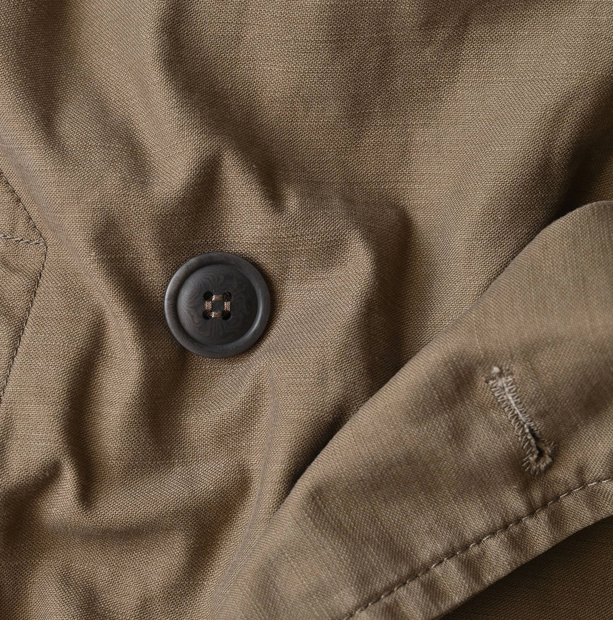 45R Futatabi Back Sateen P-Coat (45RPM STUDIO Embroidery)