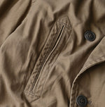 45R Futatabi Back Sateen P-Coat (45RPM STUDIO Embroidery)