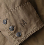 45R Futatabi Back Sateen P-Coat (45RPM STUDIO Embroidery)