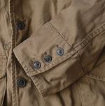 45R Futatabi Back Sateen P-Coat (45RPM STUDIO Embroidery)