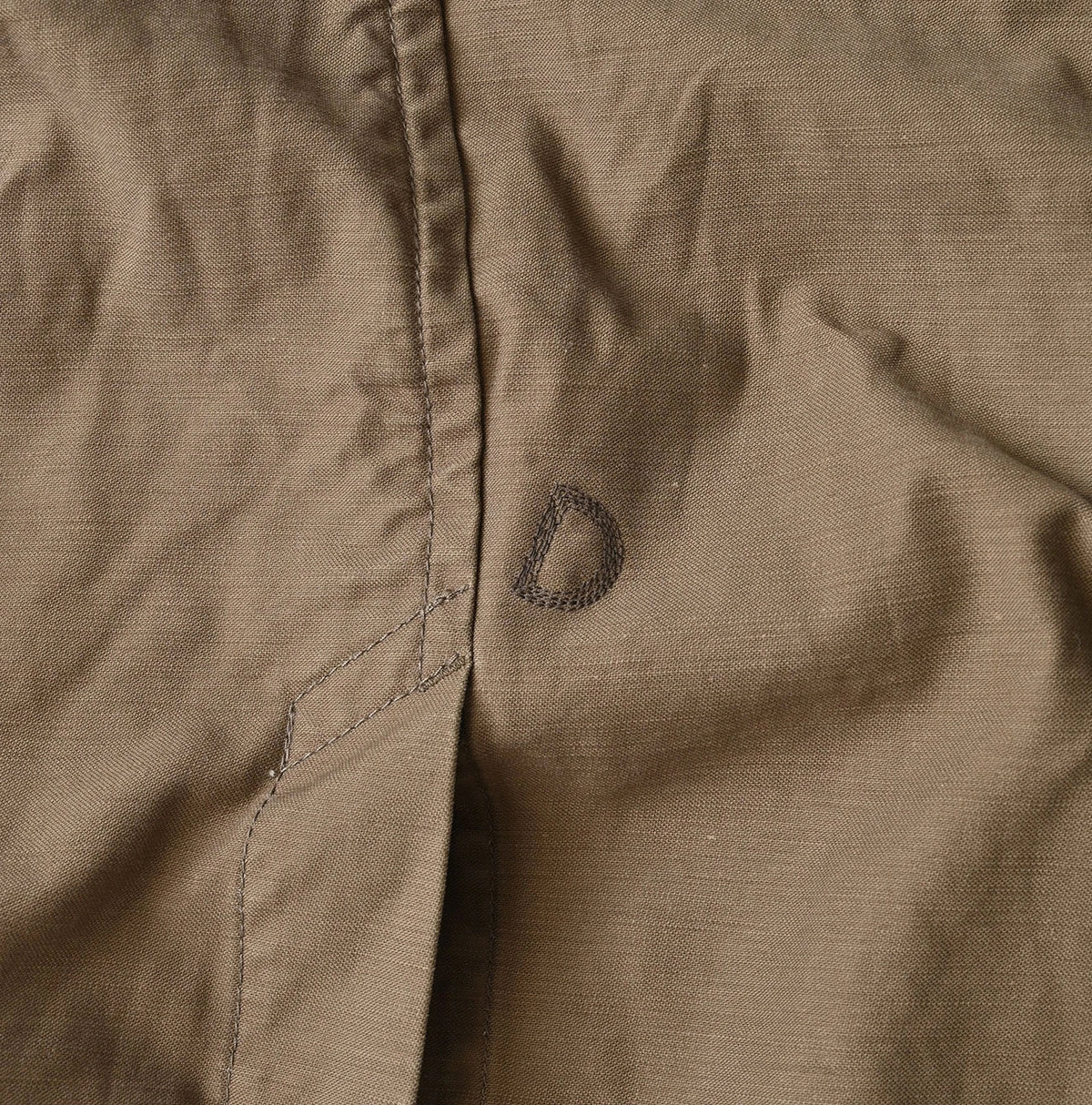 45R Futatabi Back Sateen P-Coat (45RPM STUDIO Embroidery)
