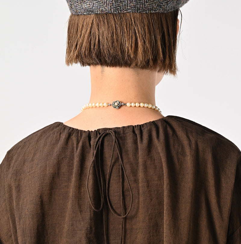 45R ONEONE Khadi Gathered Blouse - Image 10