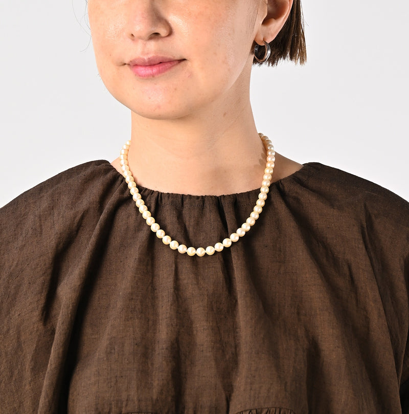 45R ONEONE Khadi Gathered Blouse