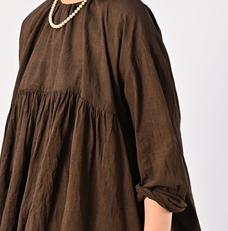 45R ONEONE Khadi Gathered Blouse