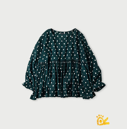 45R ONEONE Khadi Gathered Blouse