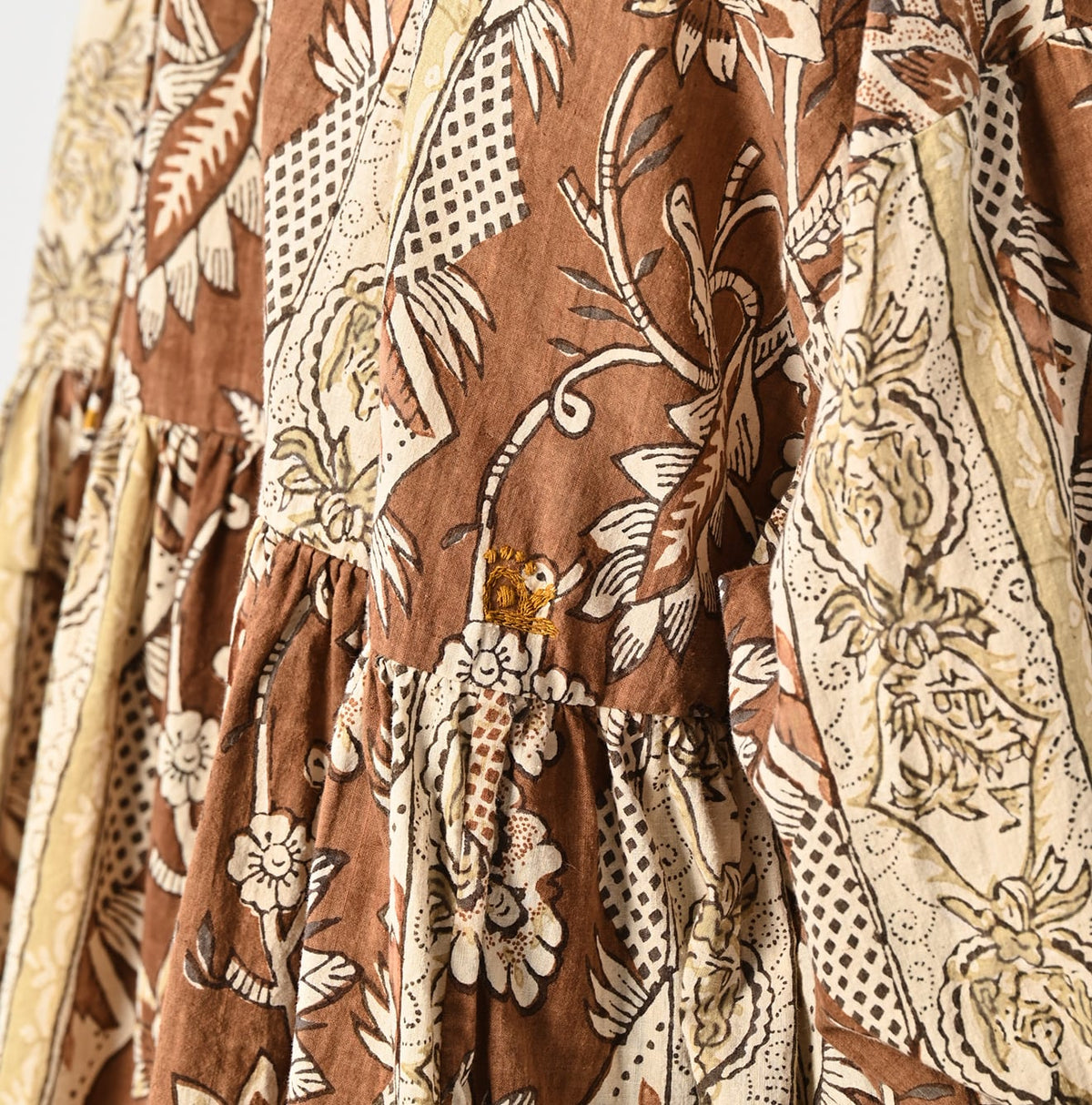45R ONEONE Khadi Gathered Blouse
