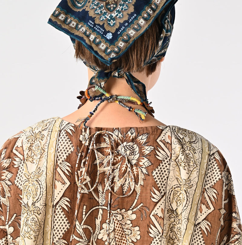45R ONEONE Khadi Gathered Blouse